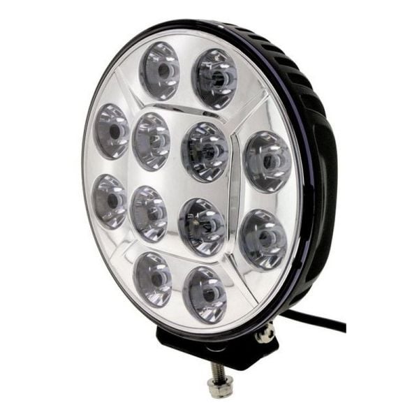 Ignite IDL1205CRS 7" LED Driving Lamp Spot Beam 8 Deg 9-36V 60W Chrome Face