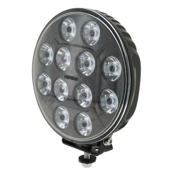 Ignite IDL1210BRS 9" LED Driving Lamp Spot Beam 8 Deg 9-36V 120W Black Face