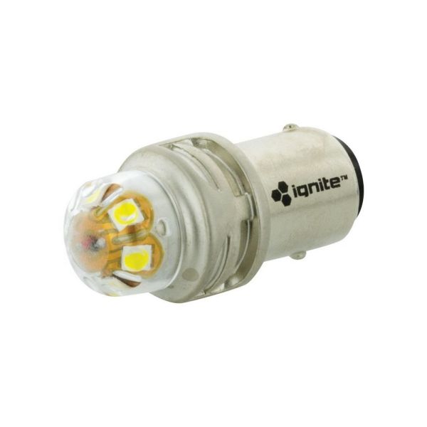Ignite IGL9157 Twin Pack LED Globe 12/24V BAY15D White