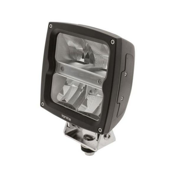 Ignite IHL4B LED Headlight 10-30V High/Low Beam Black Face 10LEDs 60W