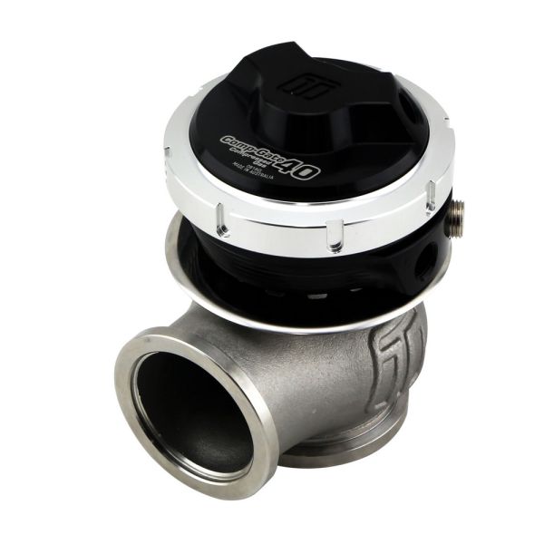 TurboSmart TS-0552-1202 Gen-V WG40CG Comp-Gate40 Compressed Gas 5psi Black