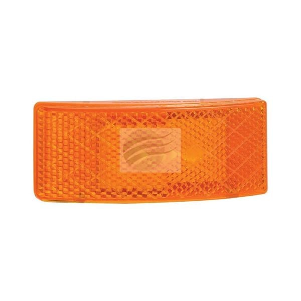 Ignite ISL433A Amber LED Side Marker Lamp W/ Reflector 12/24V