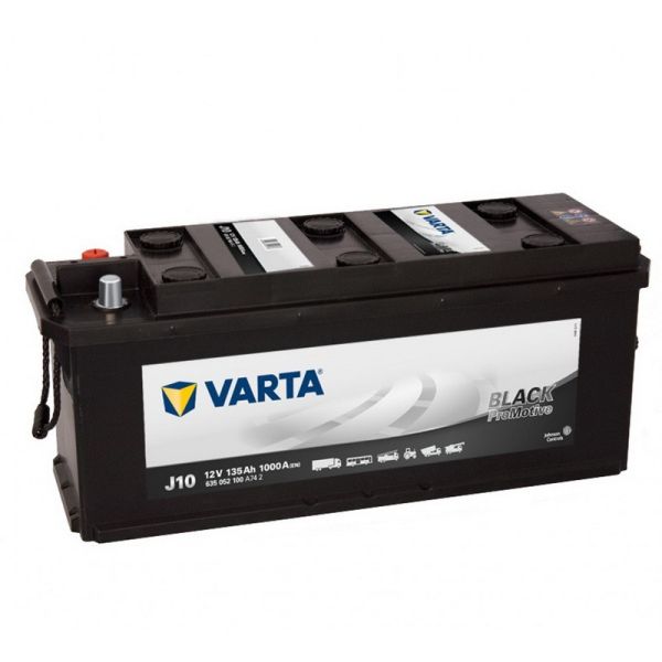Varta Batteries Promotive Black J10 12V 1099 CCA 135 AH