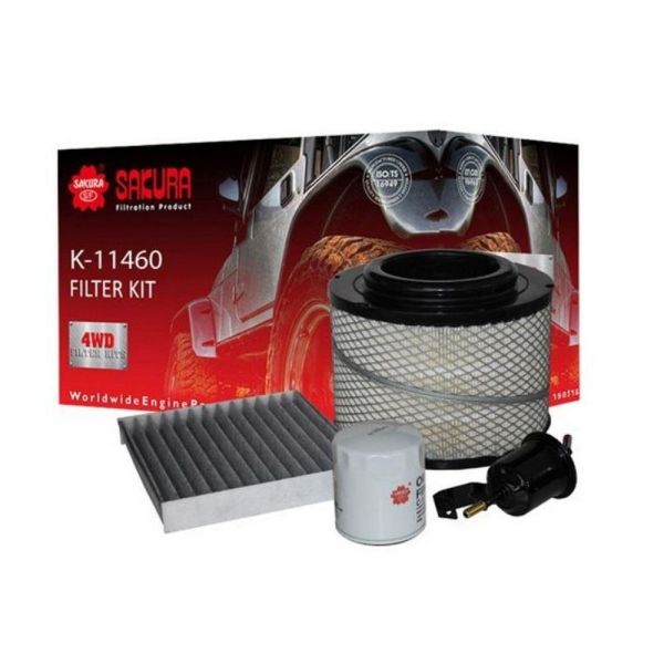 Sakura K-11460 Filter Service Kit fits Toyota Hilux TGN16