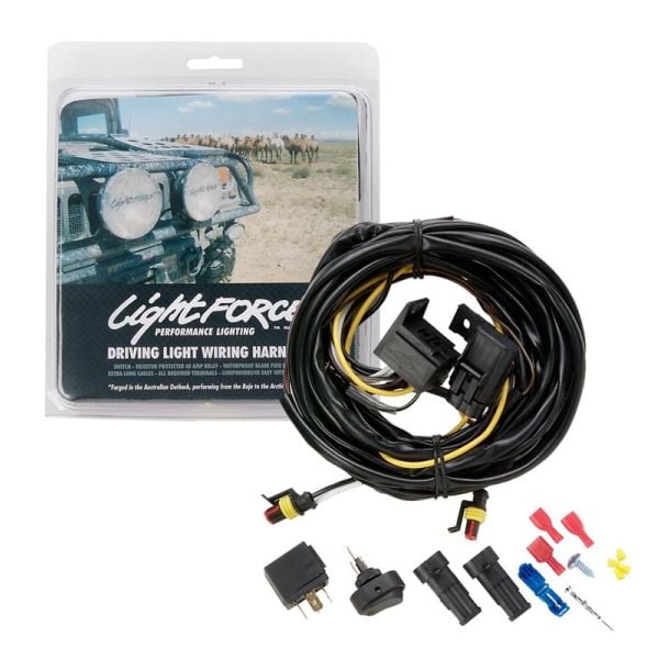 Lightforce Driving Light Wiring Harness suit Lance/Striker/Blitz LFDLH