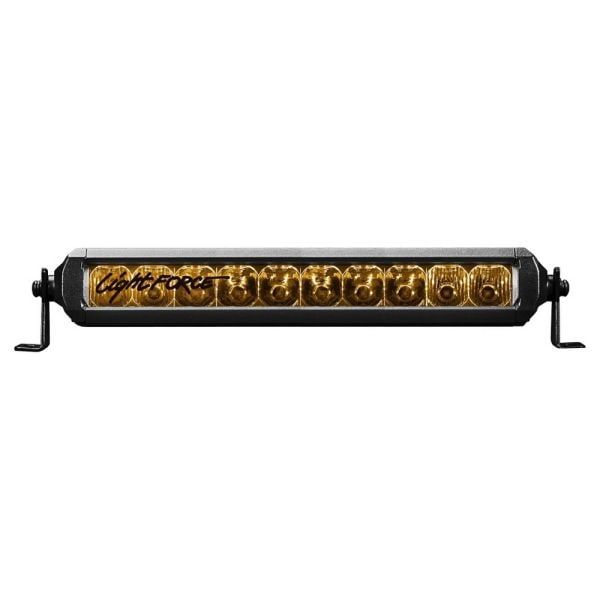 Lightforce Viper LED Light Bar 10" Single Row Amber Lens LFLB10SA