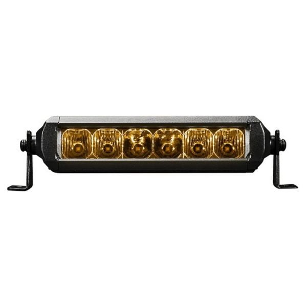 Lightforce Viper LED Light Bar 6" Single Row Amber Lens LFLB6SA