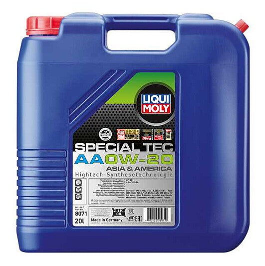 Liqui Moly Special Tec AA Motor Oil 0W-20 20L 8071