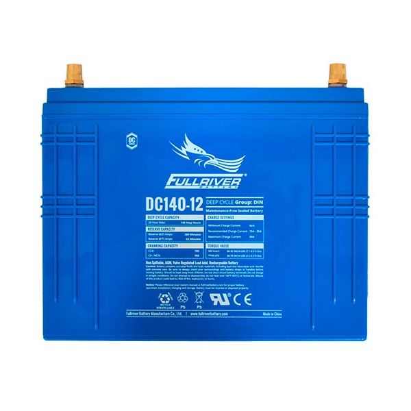 Fullriver DC140-12 DC Series Deep Cycle AGM Battery