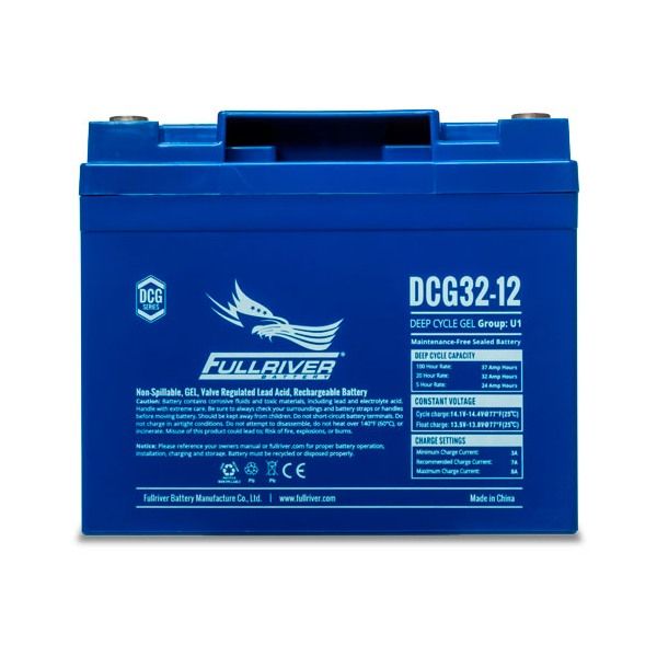 Fullriver DCG32-12 (DC35-12) DCG Series Deep Cycle GEL Battery