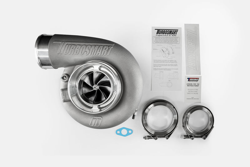 Turbosmart TS-1-6870C-VR096E TS-1 Turbocharger 6870 V-Band Reverse Rotation 0.96AR Externally Wastegated, image 6