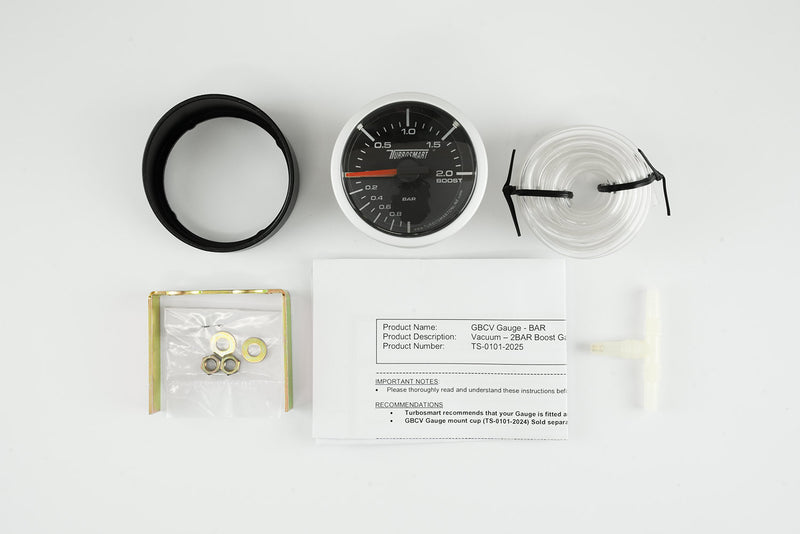 Turbosmart TS-0101-2025 Boost Gauge 0-2 Bar 52mm, image 4