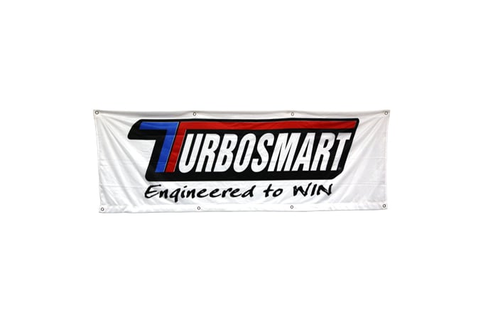 Turbosmart TS-9008-1003 Turbosmart Banner 2m (White)
