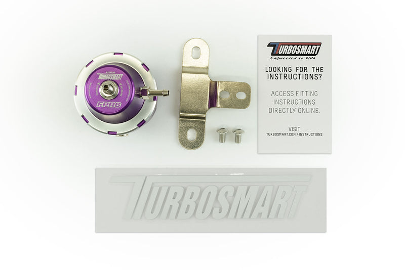 Turbosmart TS-0404-1023 FPR6 - Fuel Pressure Regulator - Purple, image 6