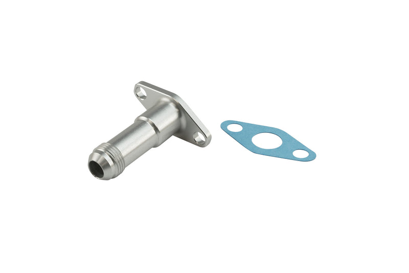 Turbosmart TS-199-3011 50.8mm 10AN 75mm Extended Oil Drain Silver
