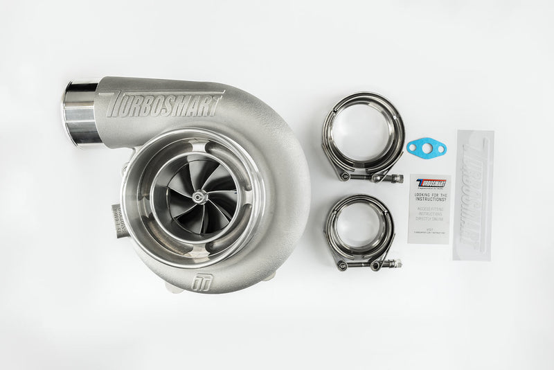 Turbosmart TS-1-6466B-VR107E TS-1 Turbocharger 6466 V-Band 1.07AR Externally Wastegated (Reversed Rotation), image 6