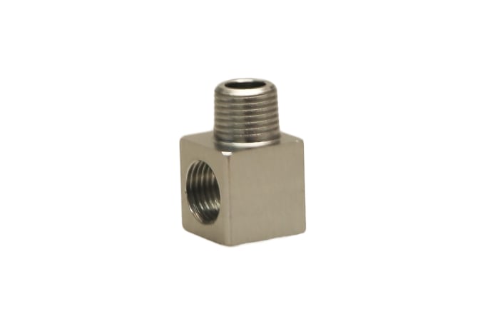 Turbosmart TS-0402-1123 FPR 1/8 NPT Male - 1/8 NPT Female 90deg
