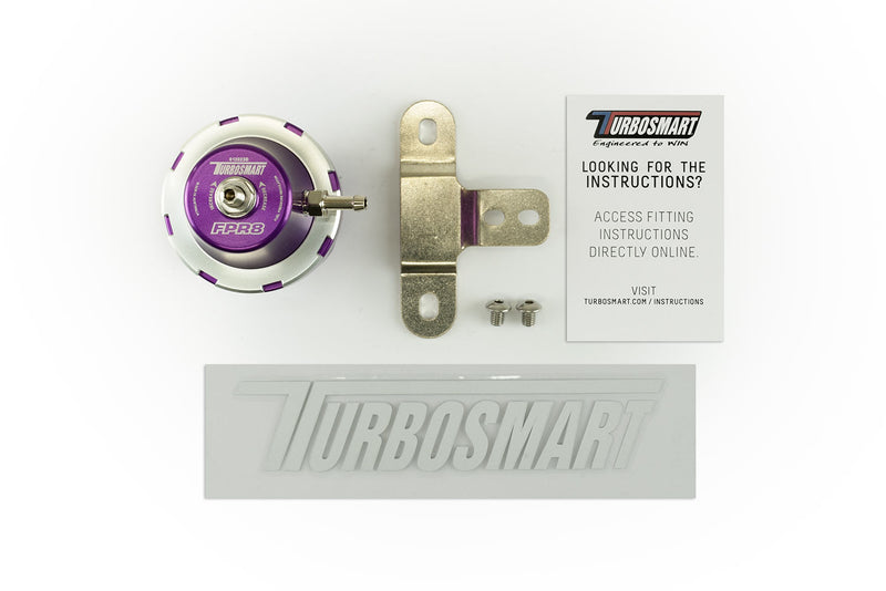 Turbosmart TS-0404-1033 FPR8 - Fuel Pressure Regulator - Purple, image 6