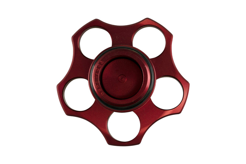 Turbosmart TS-0891-0074 Oil Cap - 12AN - Red, image 3