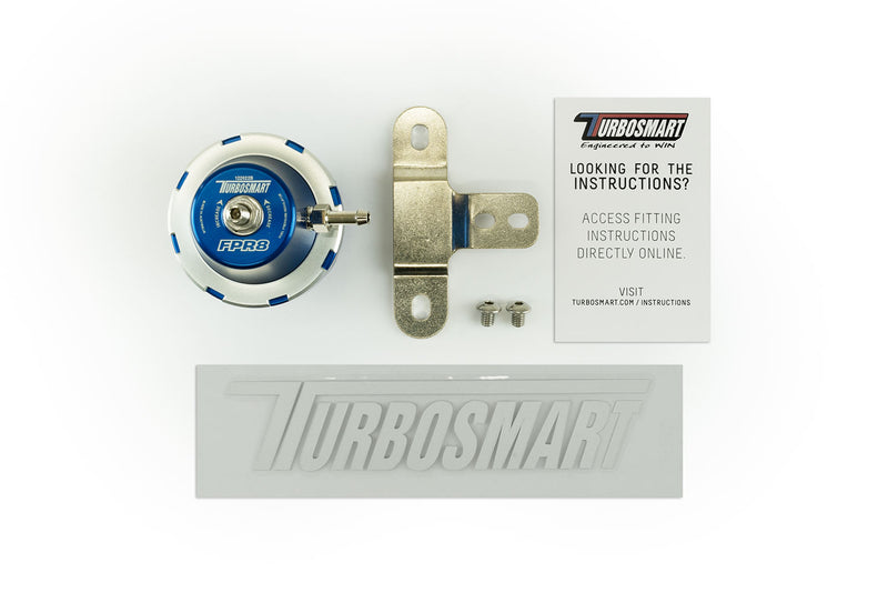 Turbosmart TS-0404-1031 FPR8 - Fuel Pressure Regulator - Blue, image 6