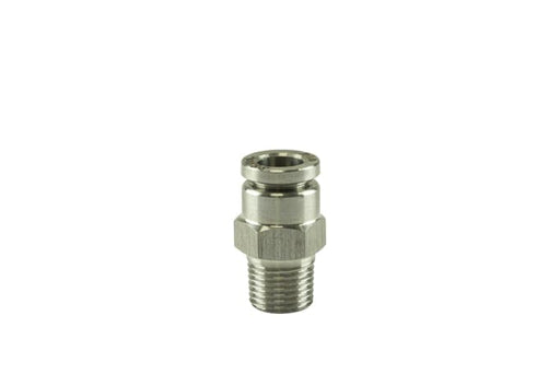 Turbosmart TS-0550-3053 1/8" NPT Str Pushloc Fitting - SS - 1/4"