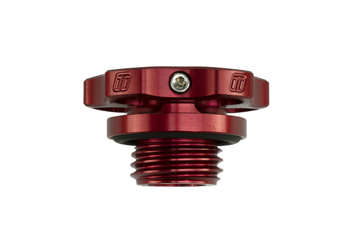 Turbosmart TS-0891-0374 Oil Cap - M32x3.5 - Nissan - Red, image 2