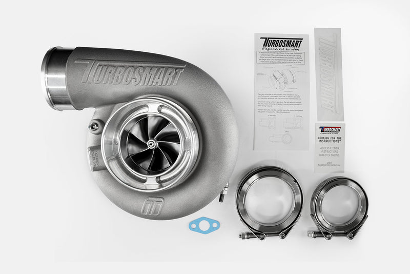 Turbosmart TS-1-7275C-VR096E TS-1 Turbocharger 7275 V-Band Reverse Rotation 0.96AR Externally Wastegated, image 6