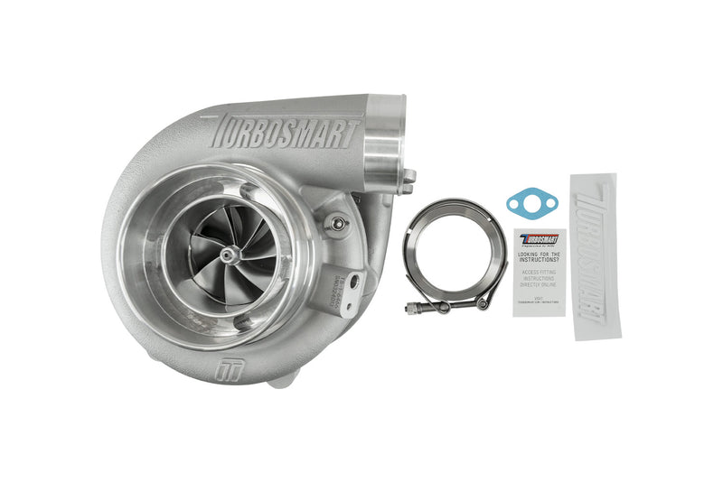 Turbosmart TS-1-6466B-D4084E TS-1 Turbocharger 6466 T4 Divided 0.84AR Externally Wastegated, image 6