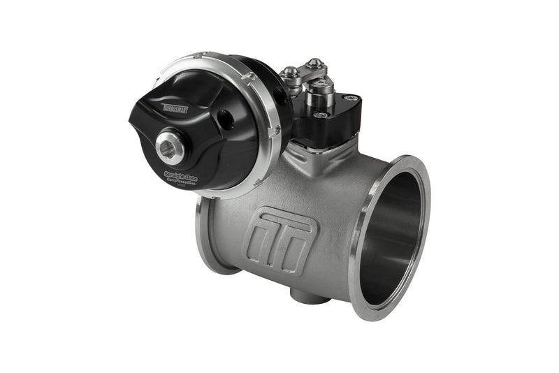 Turbosmart TS-0567-1242 PSG76CG Pneumatic StraightGate76 Compressed Gas 7psi Black