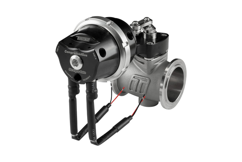 Turbosmart TS-0563-1252 PSG40CG Pneumatic StraightGate40 Compressed Gas (Solenoid) 7psi Black