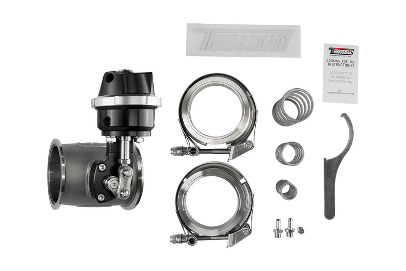Turbosmart TS-0567-1242 PSG76CG Pneumatic StraightGate76 Compressed Gas 7psi Black, image 6