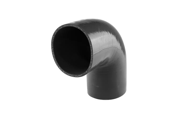 Turbosmart TS-HE90400-BK silicone hose 90 Elbow 4.00" BLACK