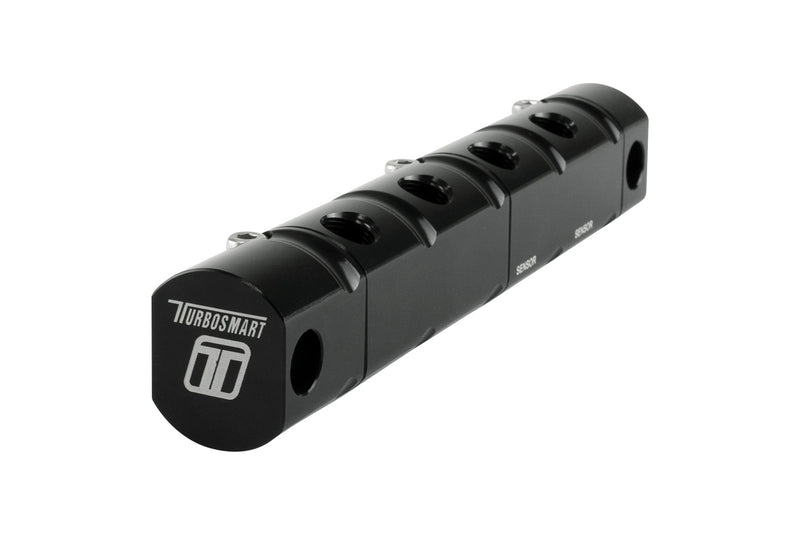 Turbosmart TS-0704-1301 Modular Combo Block (4 Port & 2 Channel) 1/8NPT