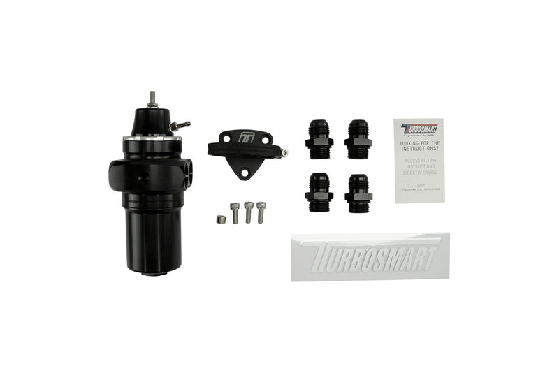 Turbosmart TS-0404-1542 Fuel Filter with Regulator - Canister Style -10, FPRF10 Black, image 6