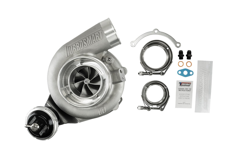 Turbosmart TS-2-6466B-VB082I TS-2 Turbocharger (Water Cooled) 6466 V-Band 0.82AR Internally Wastegated, image 6