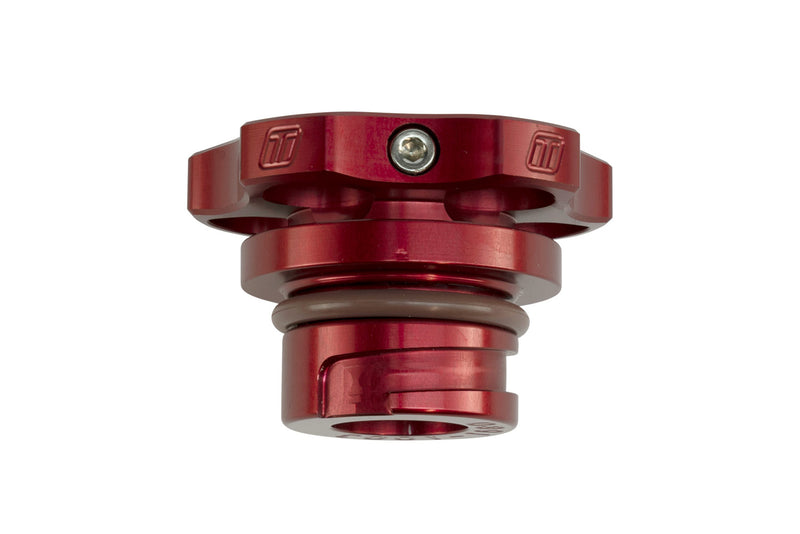 Turbosmart TS-0891-0274 Oil Cap - Notch - LS - Red, image 2