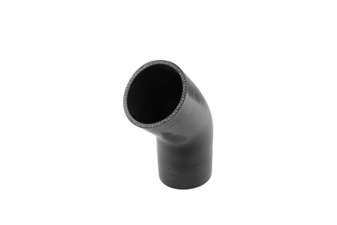 Turbosmart TS-HE45300-BK silicone hose 45 Elbow 3.00" BLACK