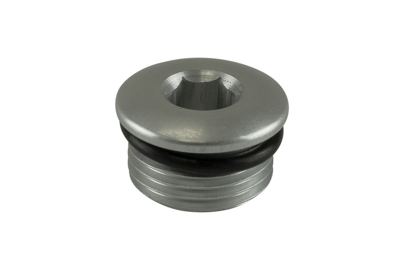 Turbosmart TS-OB-08-CL Fitting -8 AN ORB Blank - Silver
