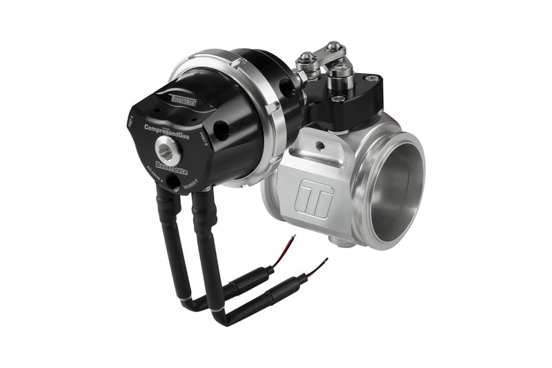 Turbosmart TS-0265-1252 PBG50CG Boostgate Compressed Gas (Solenoid) 7PSI Black