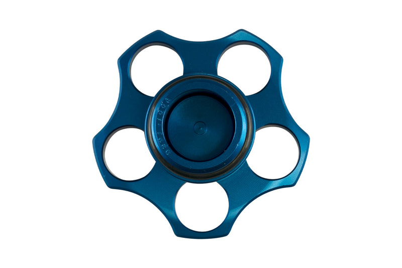 Turbosmart TS-0891-0071 Oil Cap - 12AN - Blue, image 3