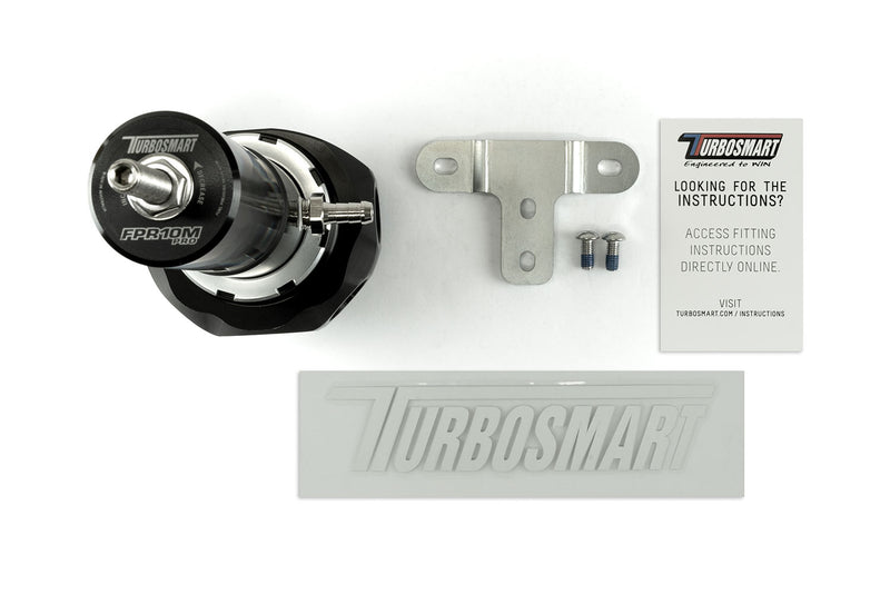 Turbosmart TS-0404-1342 FPR10M Pro - Fuel Pressure Regulator - Black, image 6