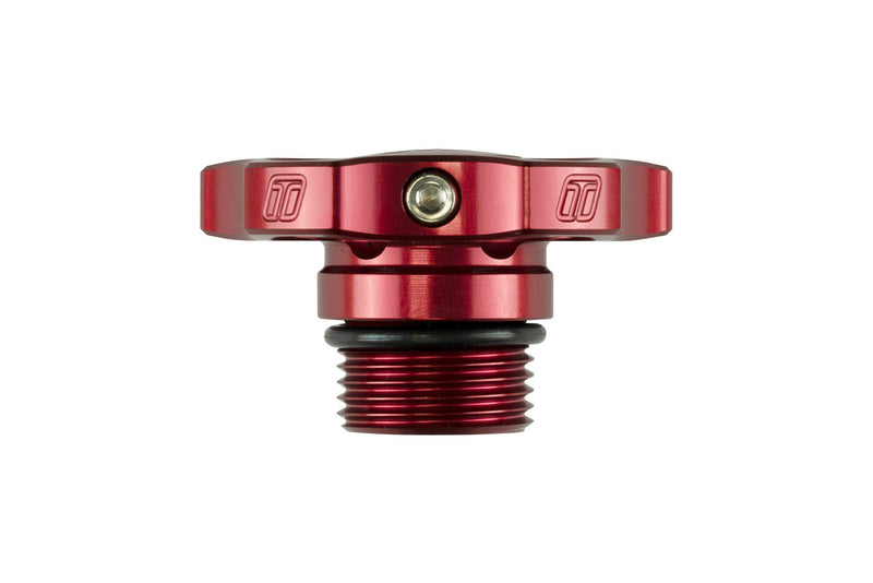 Turbosmart TS-0891-0074 Oil Cap - 12AN - Red, image 2