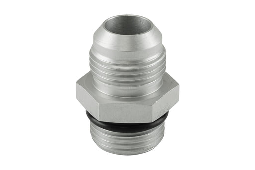 Turbosmart TS-JO-1212-CL Fitting -12 AN Flare to -12 AN ORB Male Straight - Silver
