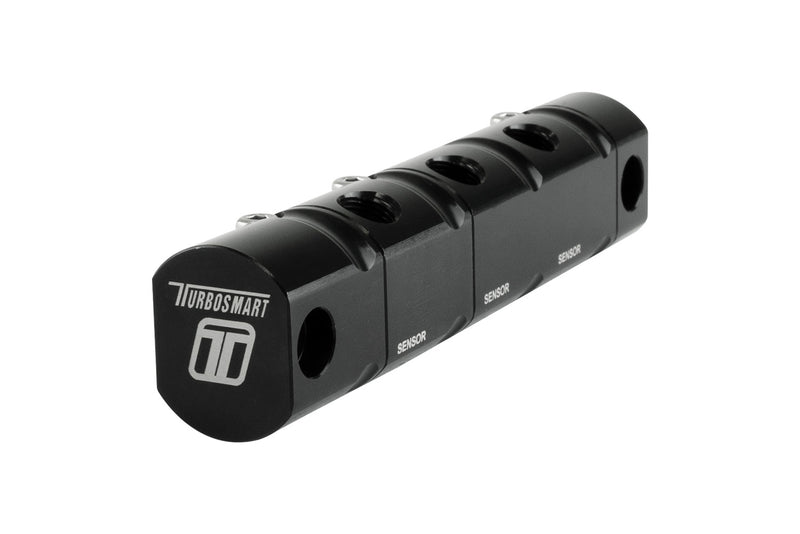 Turbosmart TS-0704-1201 Modular Remote Sensor Block (3 Channel) 1/8NPT