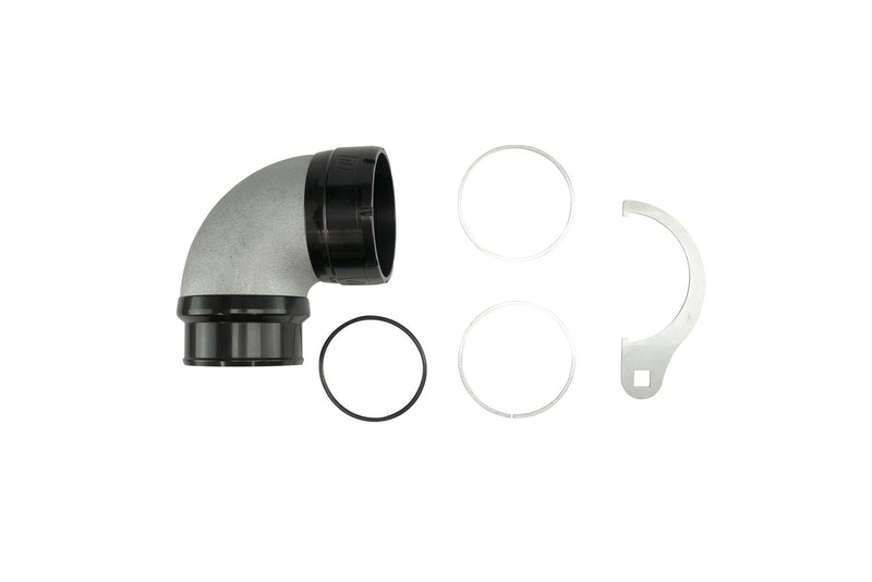 Turbosmart TS-199-3023 LockSleeve Turbo Adapter Compressor Outlet 2.50" to 90 Elbow Hose Barb 2.50", image 5