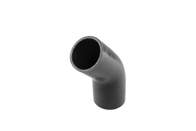 Turbosmart TS-HRE42225-BK silicone hose 45 Reducer Elbow 2.25"-2.50" BLACK