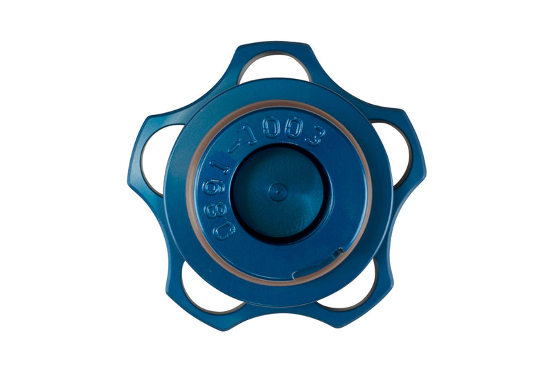 Turbosmart TS-0891-0271 Oil Cap - Notch - LS - Blue, image 3