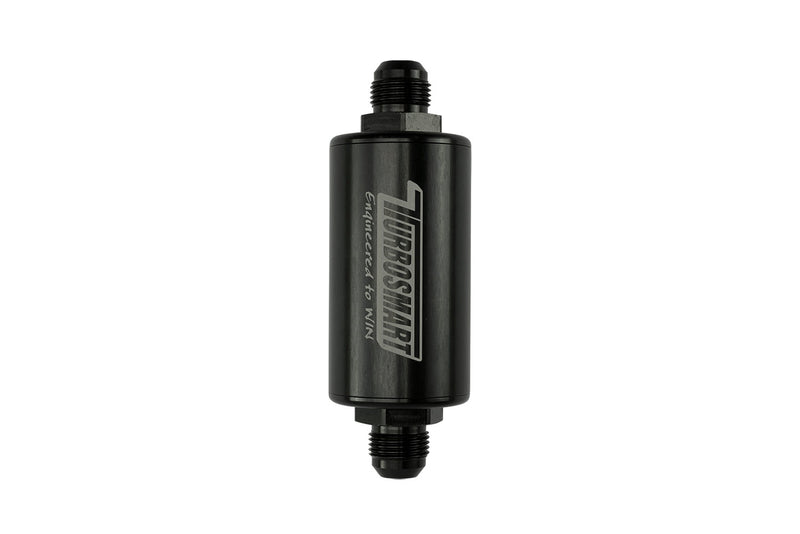 Turbosmart TS-0402-1135 Inline Fuel Filter 10um 10AN Black