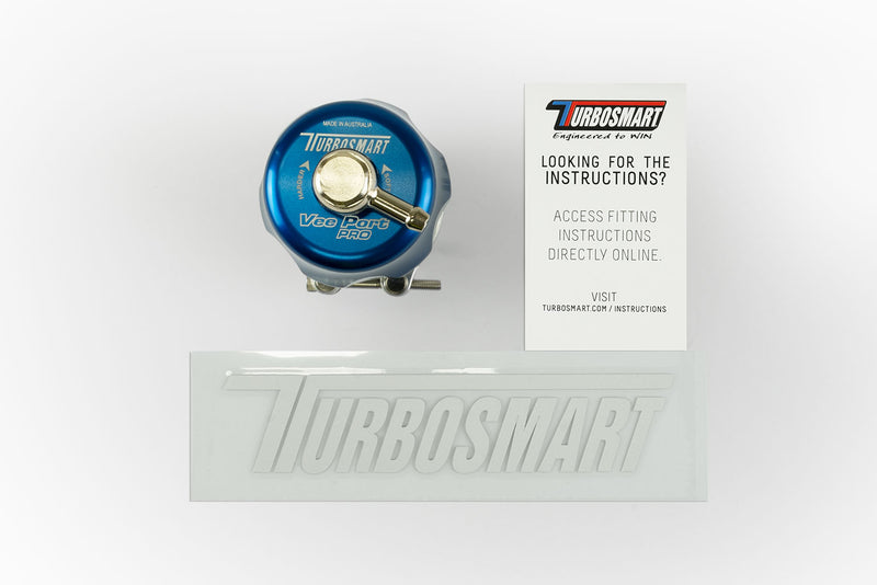 Turbosmart TS-0205-1130 BOV Vee Port Pro Uni -Blue, image 5