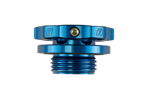 Turbosmart TS-0891-0571 Oil Cap - M37x3 -Toyota - Blue, image 2